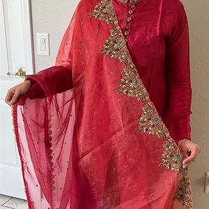 Indian designer Ethnic wear | Zardosi work dress